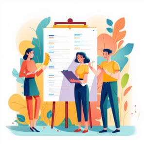 Delegating tasks in a team